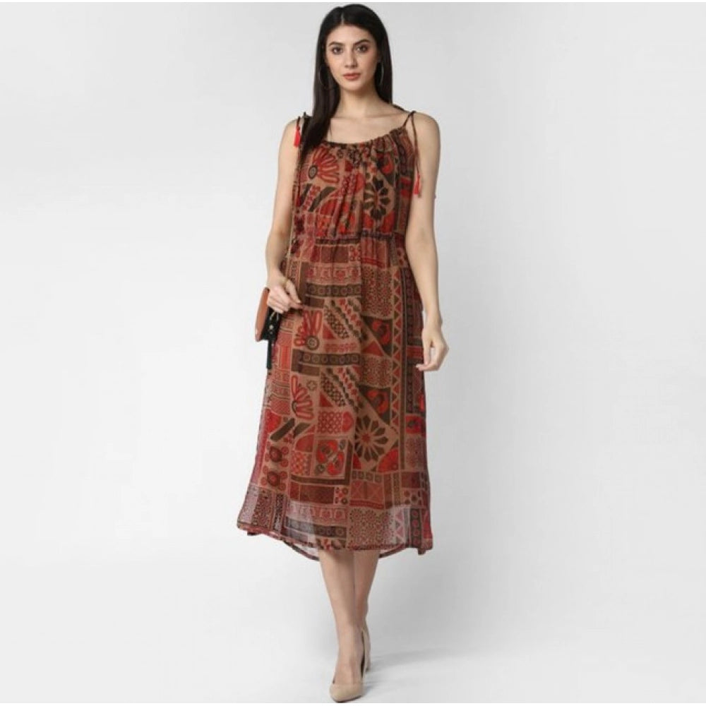 Maroon Dress 24 - Navura