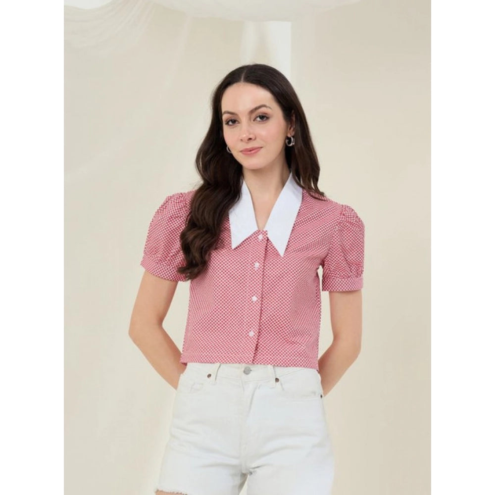 Crimson Ivory Shirt - Navura