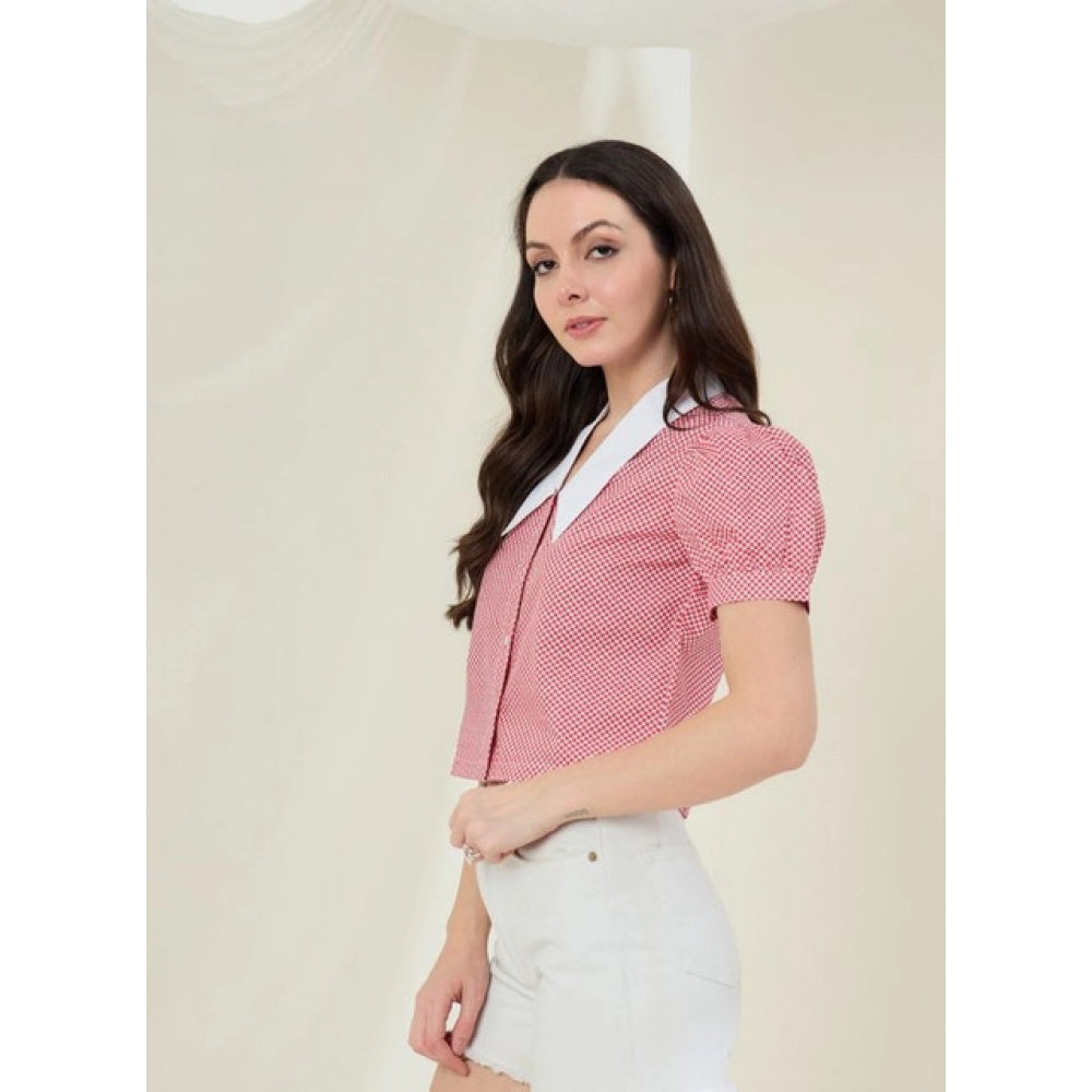 Crimson Ivory Shirt - Navura