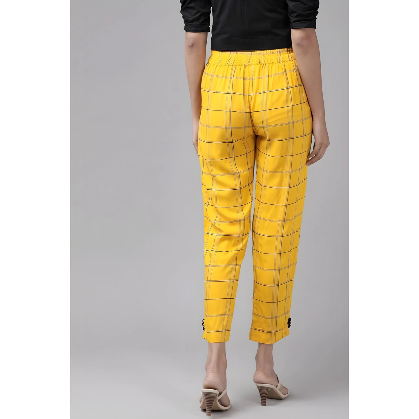 Avera Checked Trousers