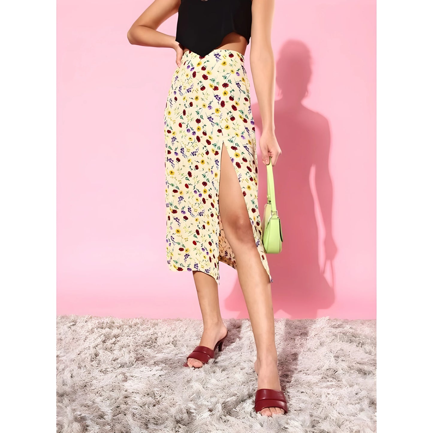 Nara Floral Skirt