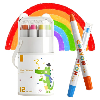 Prism Essential Wax 12 pieces Crayons Colour Set