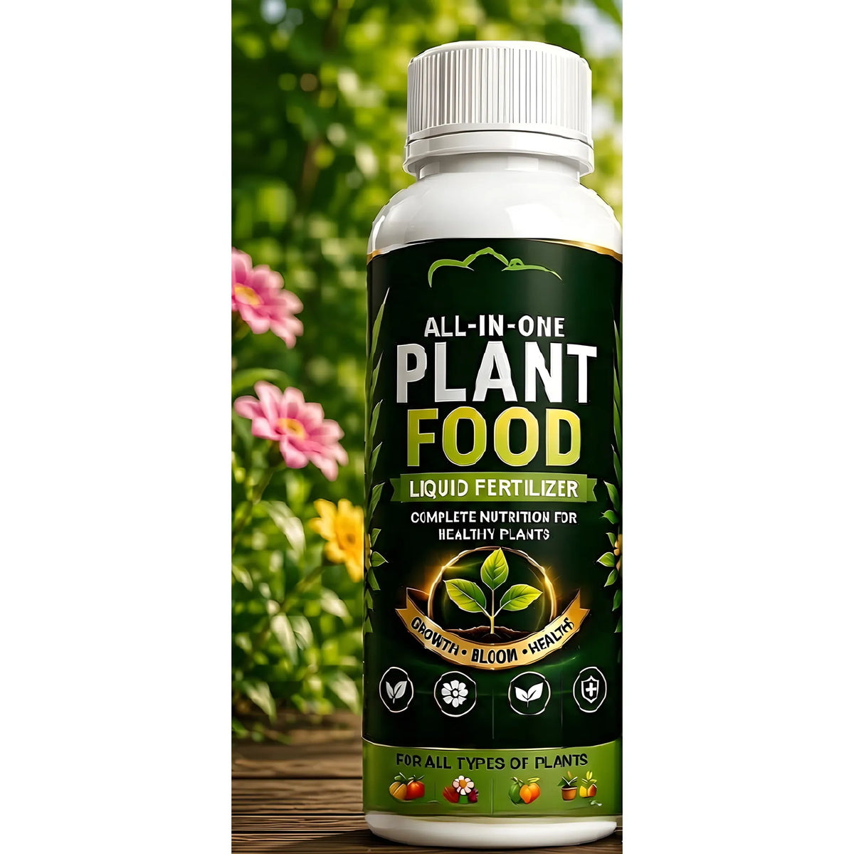 Signature Essential Pack of 2 All-in-One Plant Food Liquid Fertilizer Bottles - 100 ML