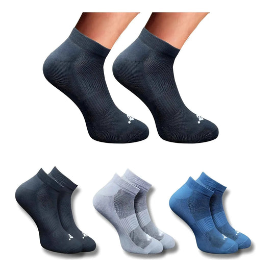 Elara _Pair Set Unisex Casual Cotton Printed Low Cut Socks