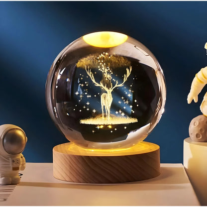 Prism Essential All Design Crystal Night Lamp