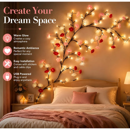 Prism Essential Plastic Rose Tree Light