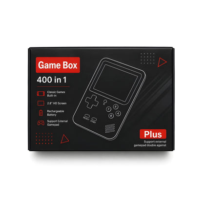 Crystal Essential Plastic Retro Handheld Gaming Console for Kids