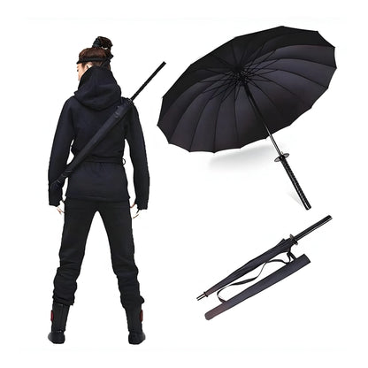 Onyx Essential Metal-Plastic Katana Umbrella