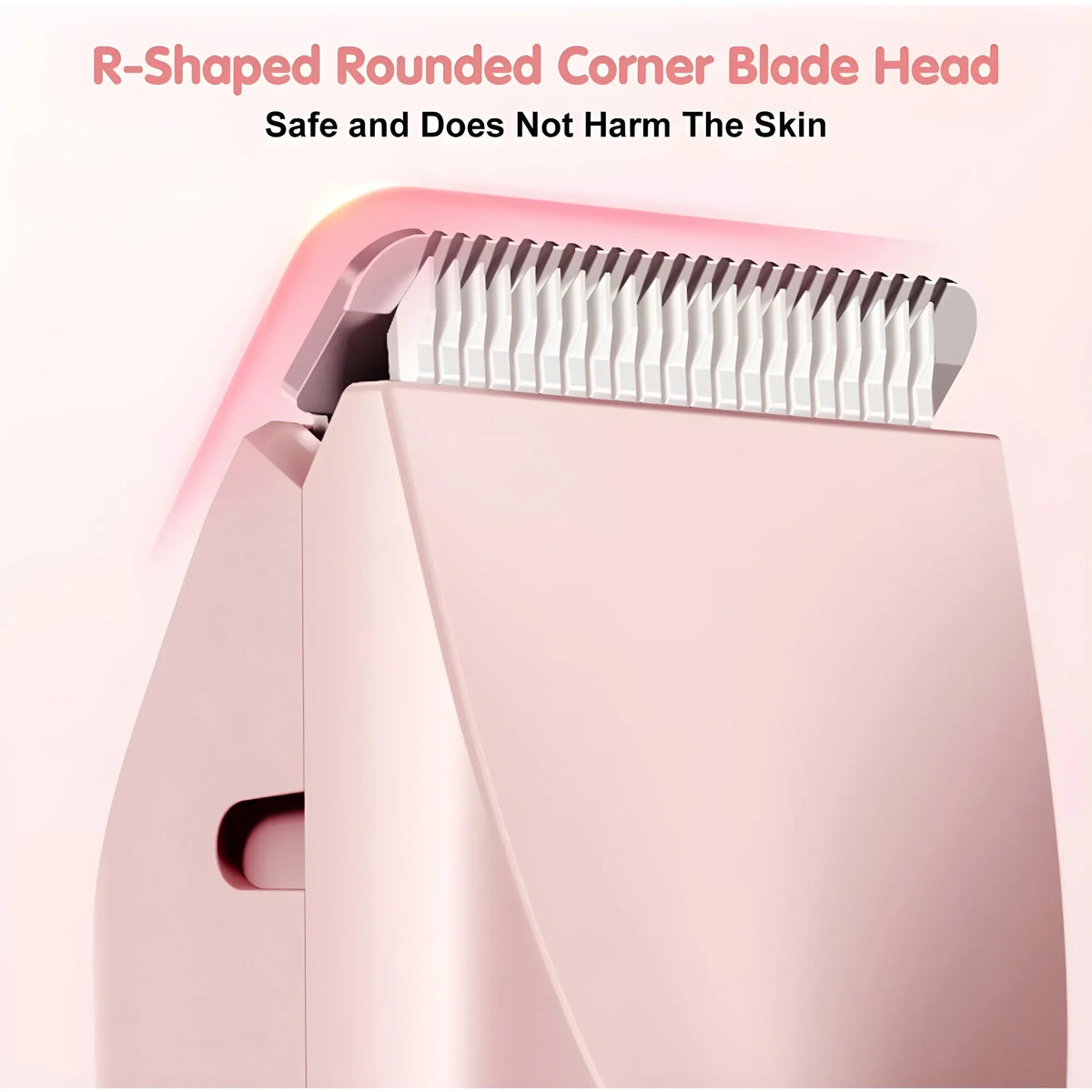 Rose Essential Plastic-Stainless Steel Dual Head Electric Shaver