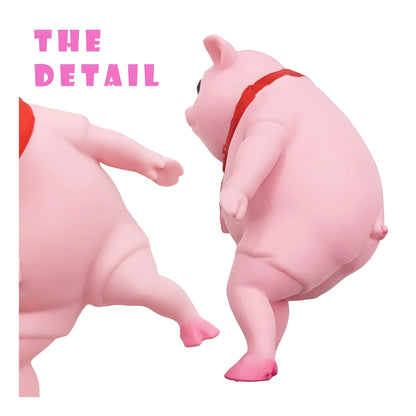 Rose Essential TPR Squishy Pig Toy