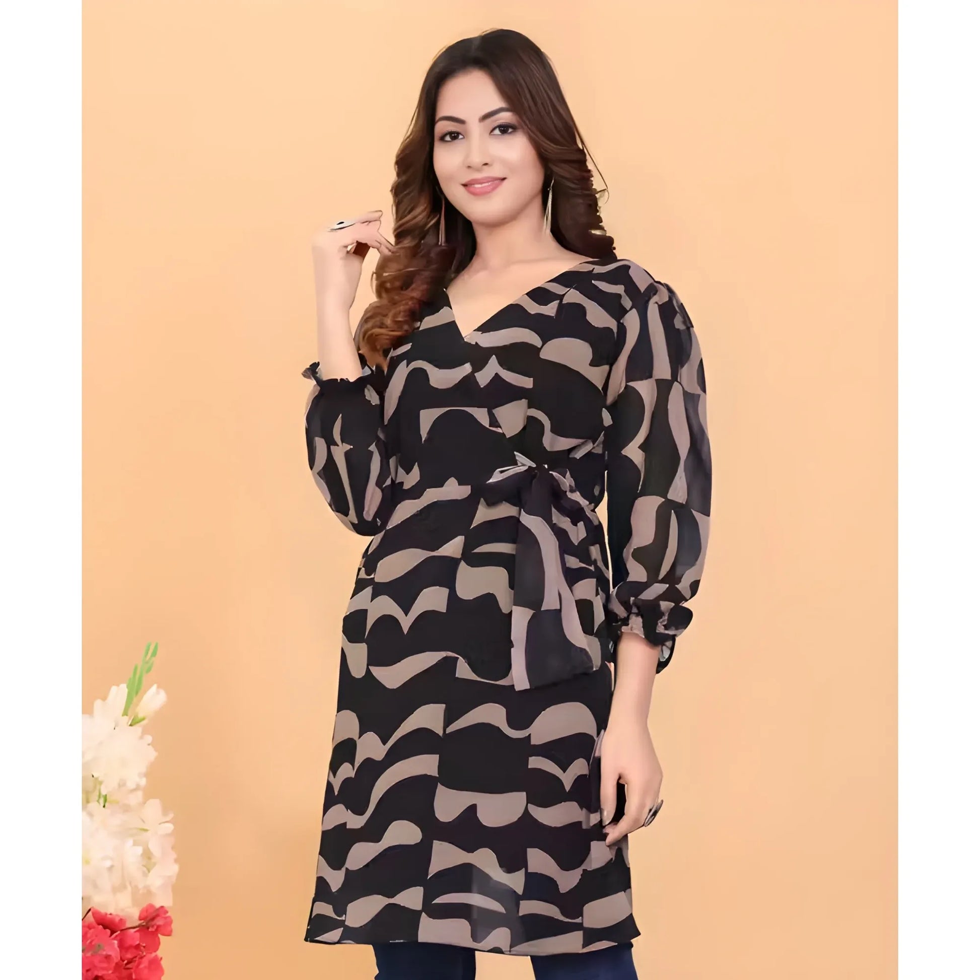 Aveline Abstract Tunic