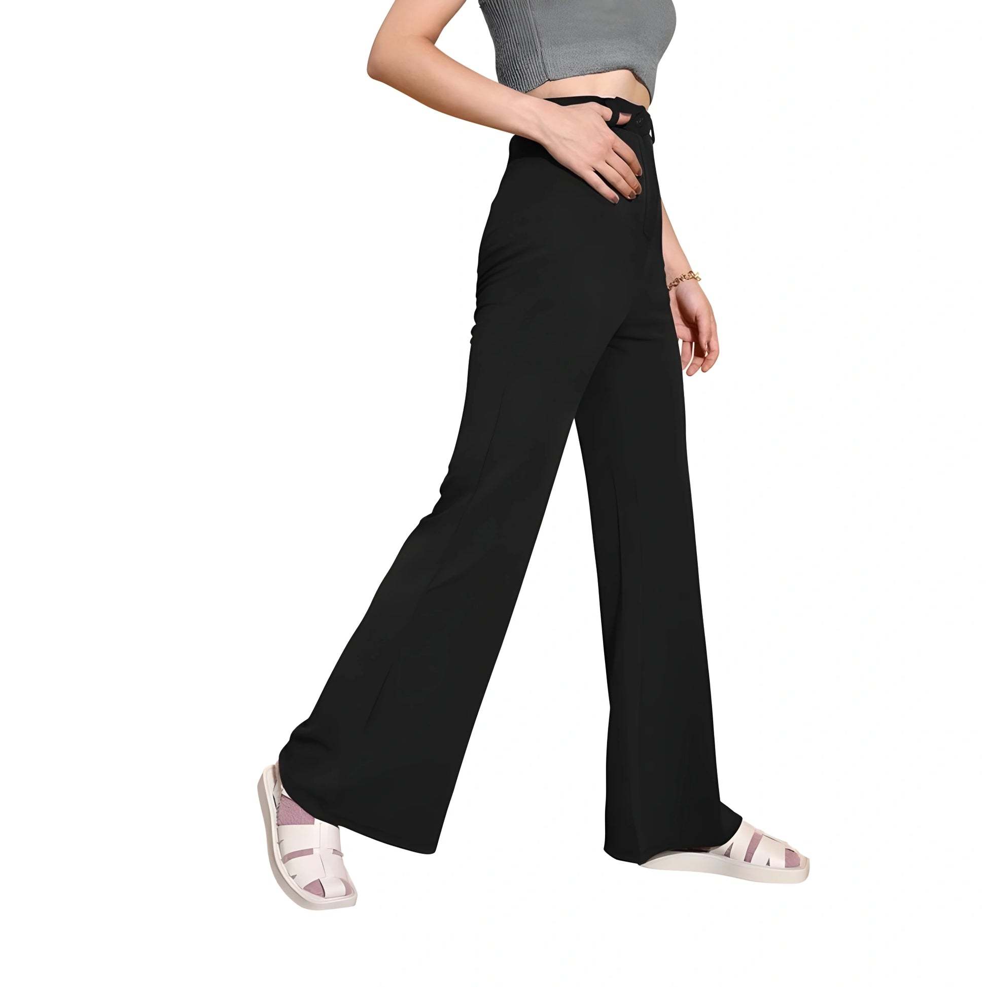 Kaia Cow Pattern Trousers