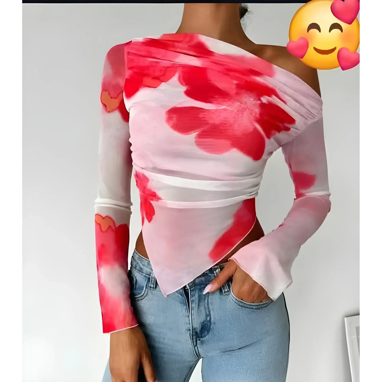 Delia Floral Crop Top