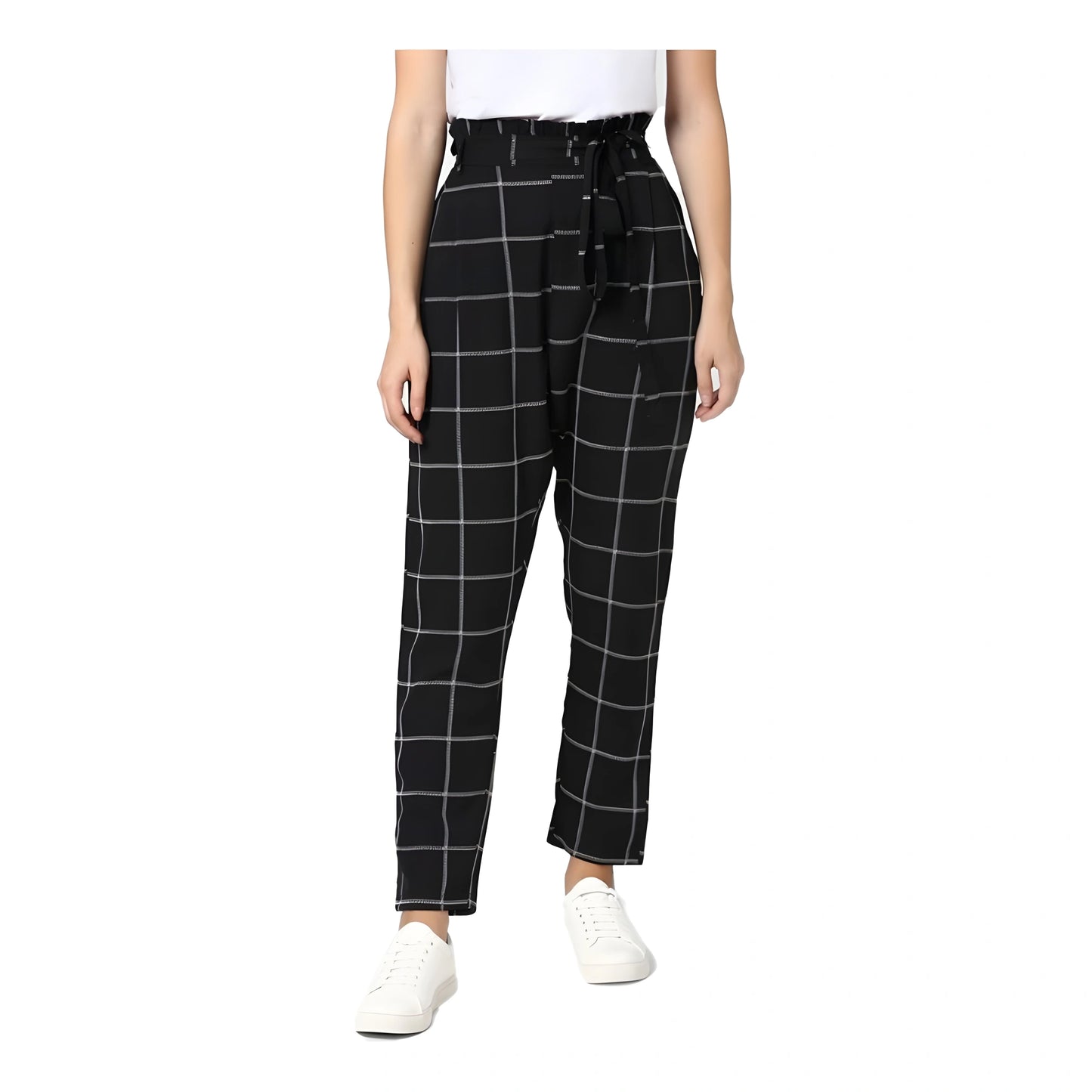 Isla Checkered Trousers