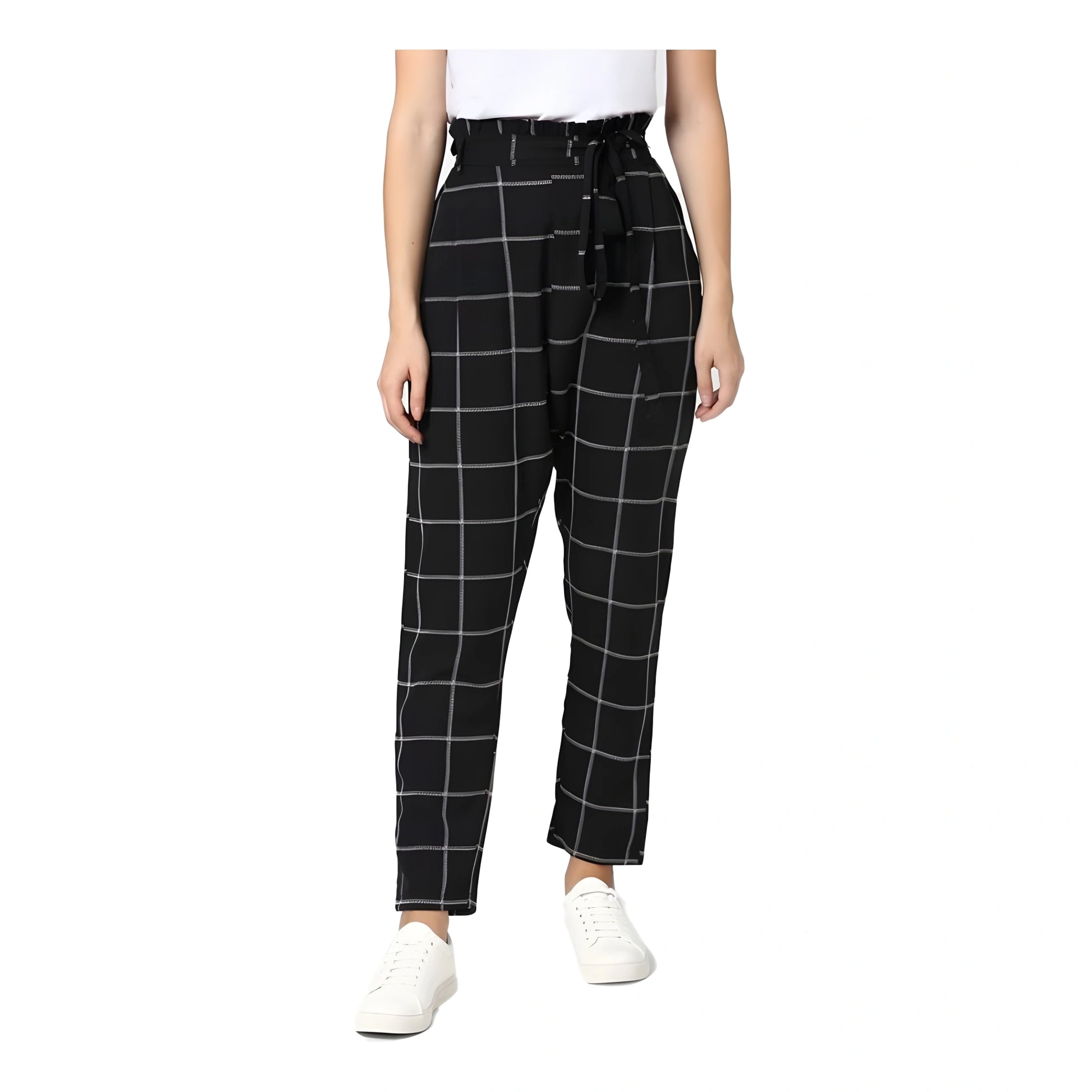 Isla Checkered Trousers