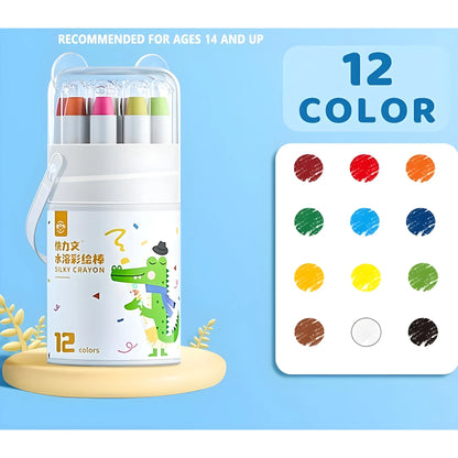 Prism Essential Wax 12 pieces Crayons Colour Set