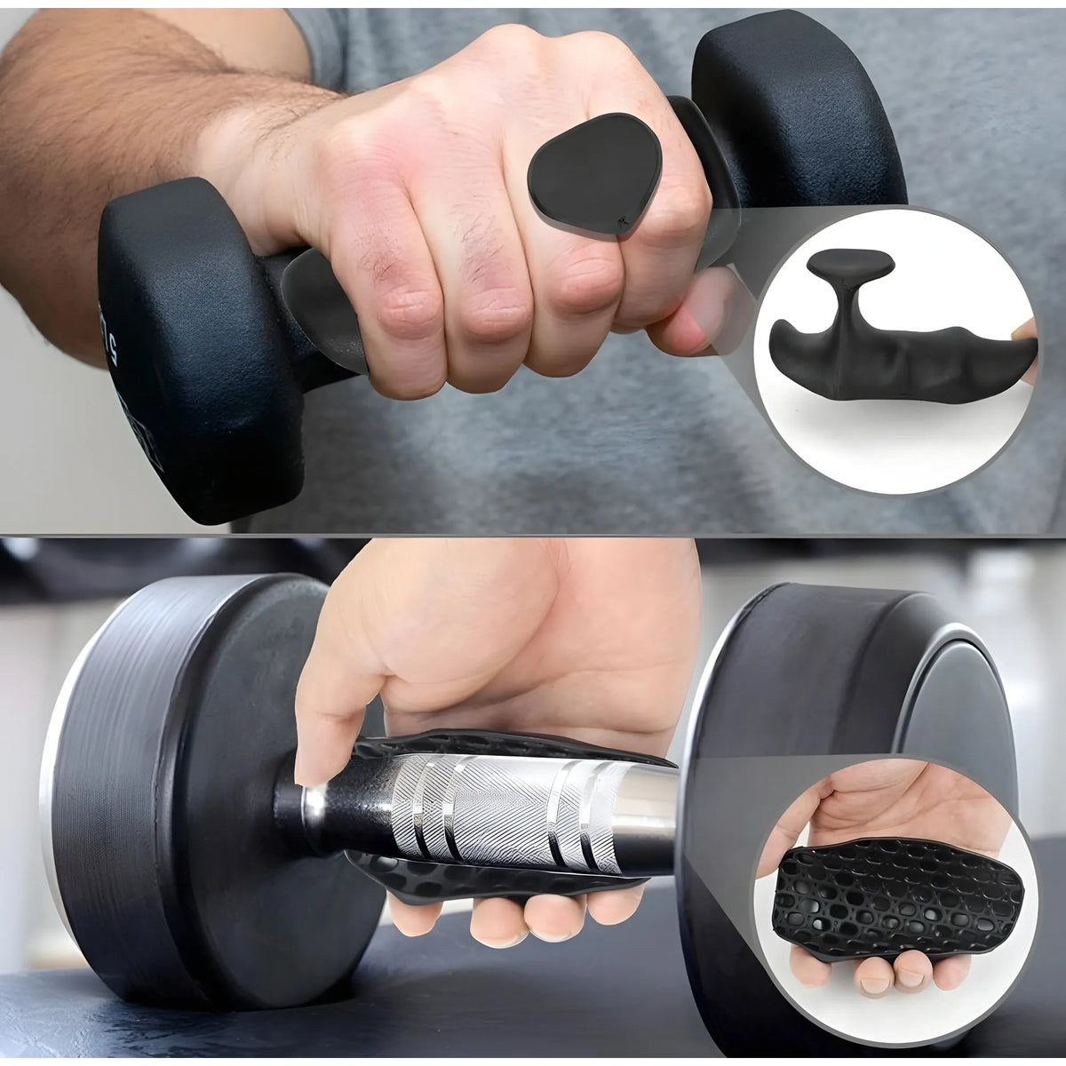 Prism Essential Silicone Gym Grips Pads