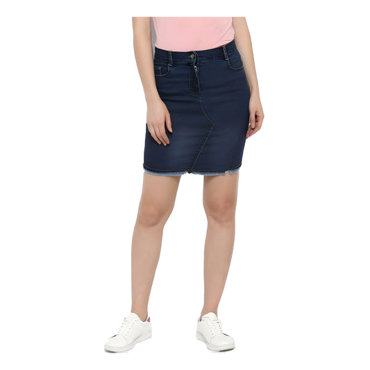 Elowen Stitching Pattern Skirt