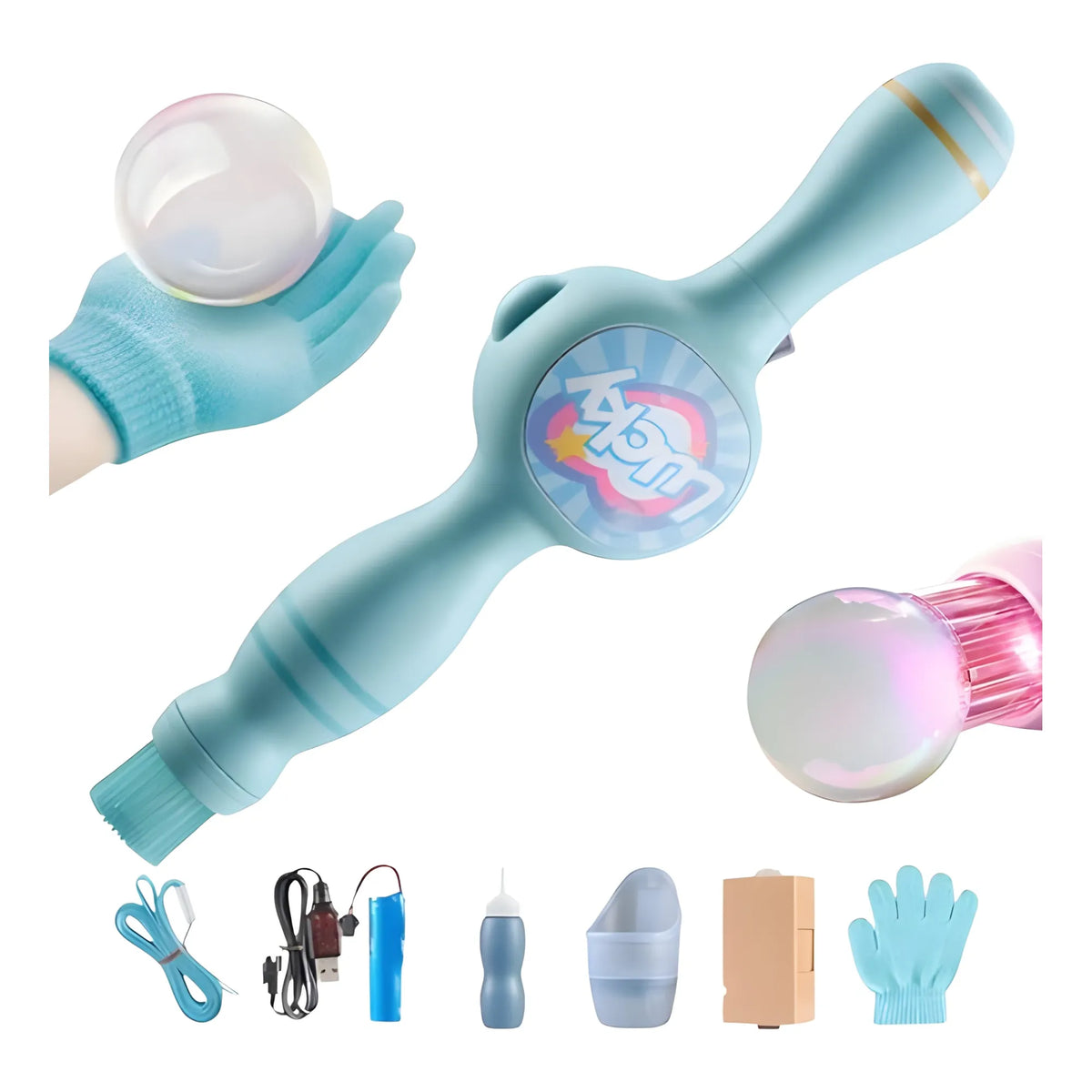 Prism Essential Plastic Fog Bubble Machine