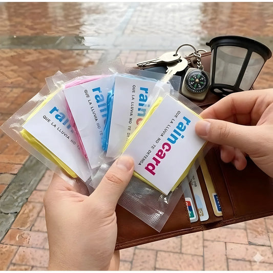 Pack of 10 Rain Card (Multicolor)