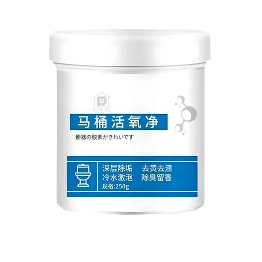 Plastic Toilet Active Oxygen Cleaner Liquid (White)
