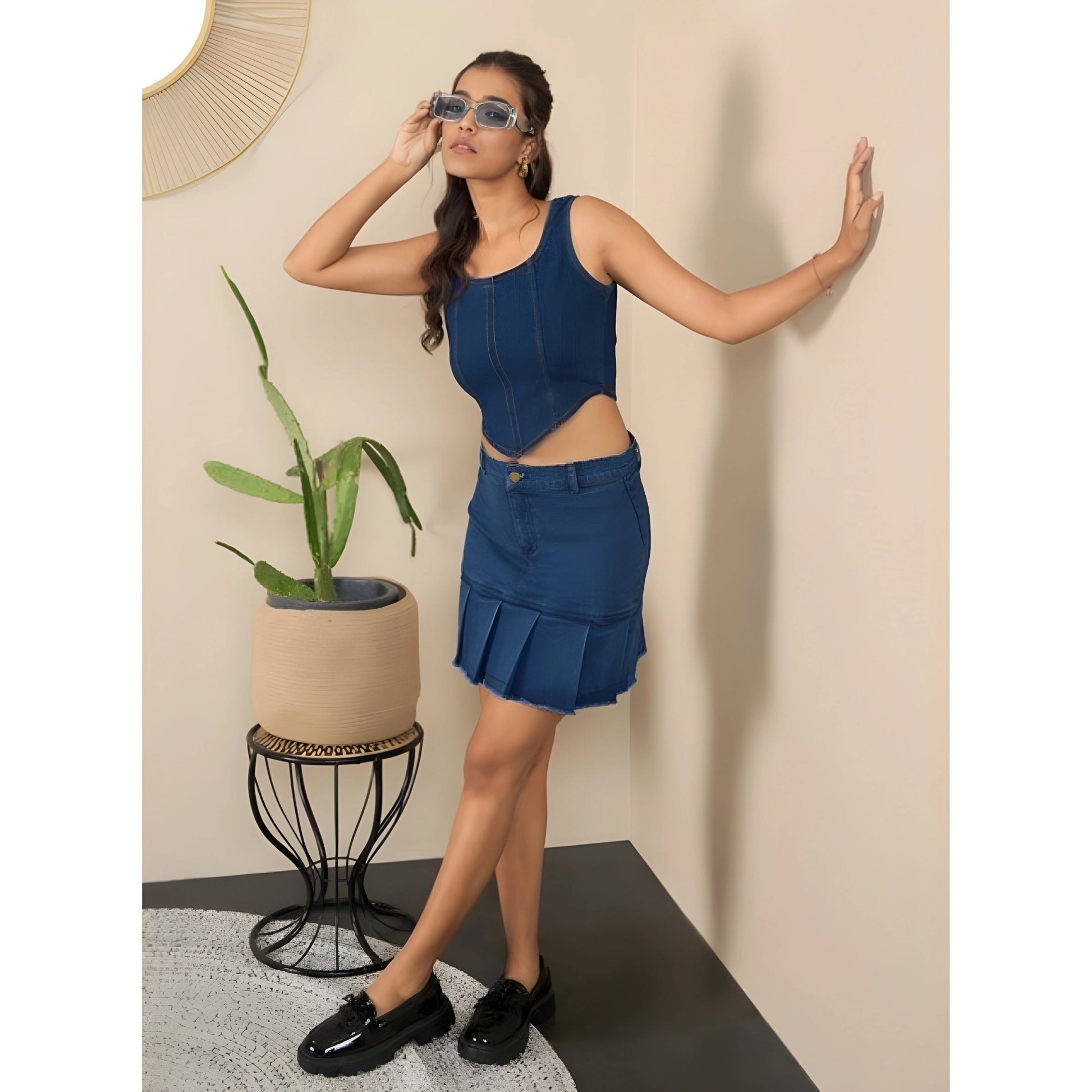 Halo Washed Skirt