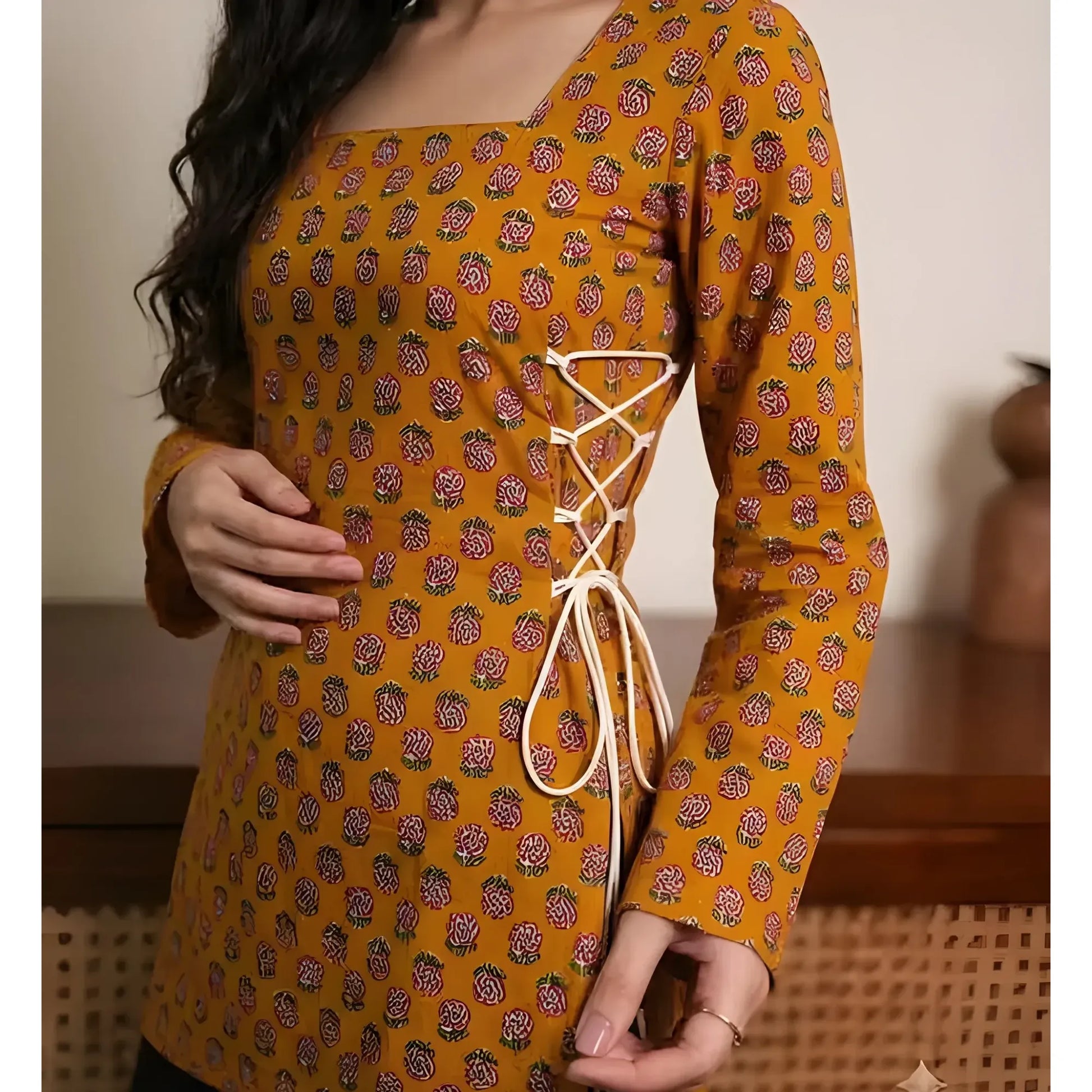 Hana Ethnic Motif Tunic