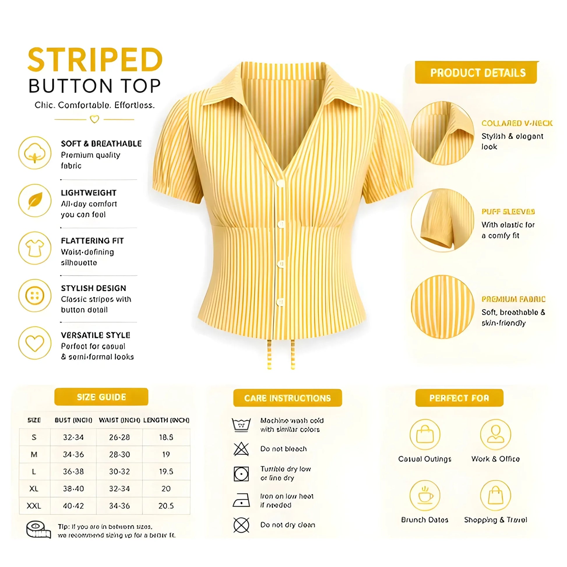 Kara Solid Top