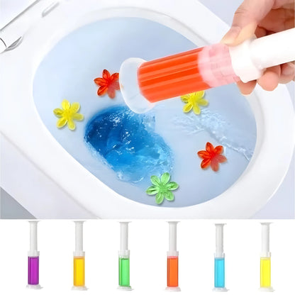 Prism Floral Toilet Freshner And Cleaner Flower Gel