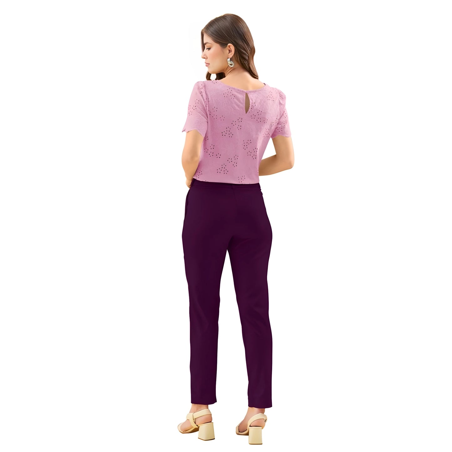 Cyra Solid Trousers