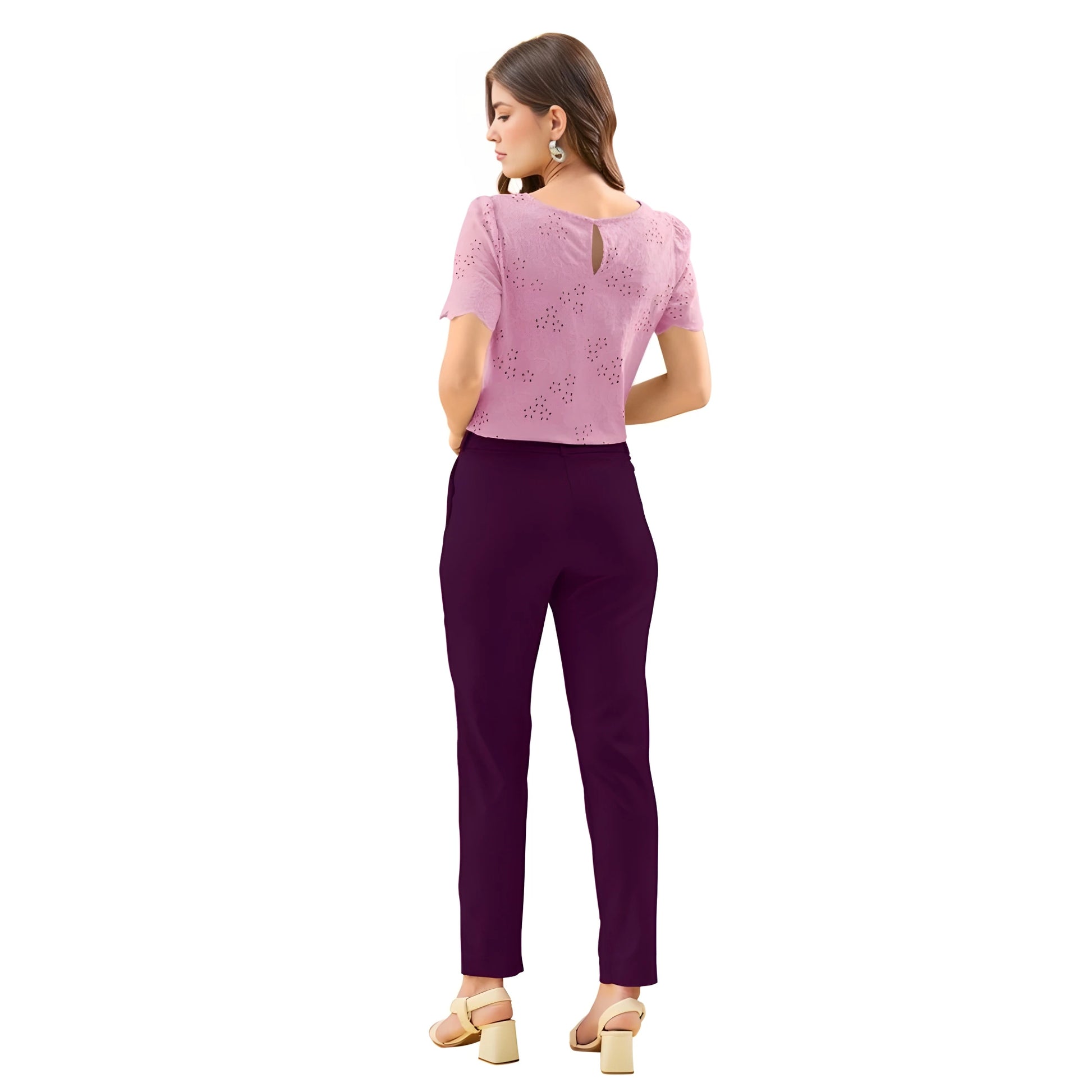 Cyra Solid Trousers