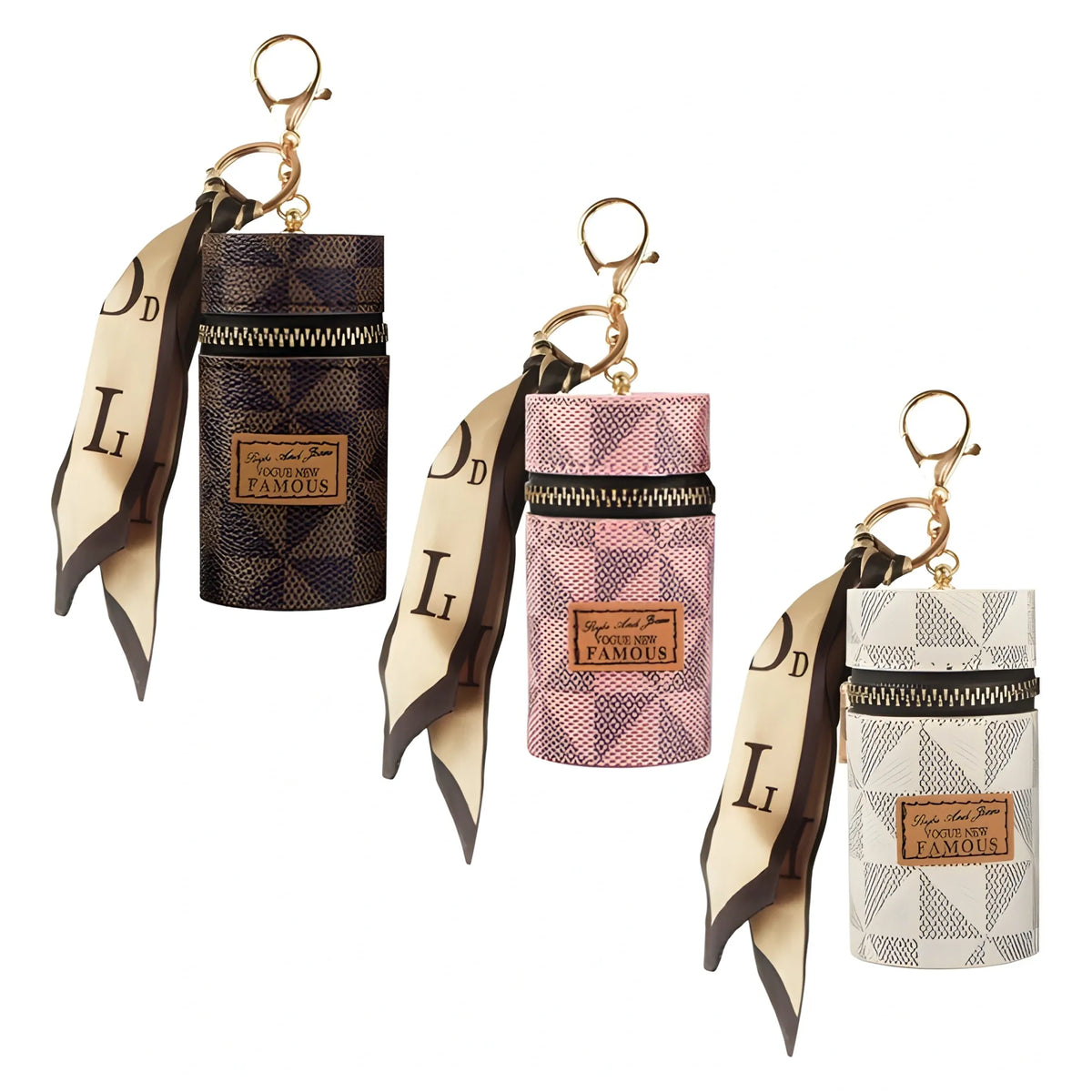 Prism Essential Mini Leather Keychain Bag