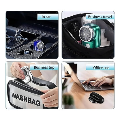 Prism Essential Stainless Steel Mini Electric Portable Shaver For Men