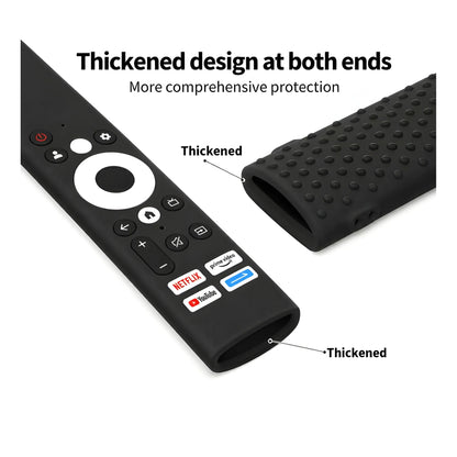 Onyx Essential Silicone Protective Cover for Lloyd Smart TV Remote Soft Silicone Case Only