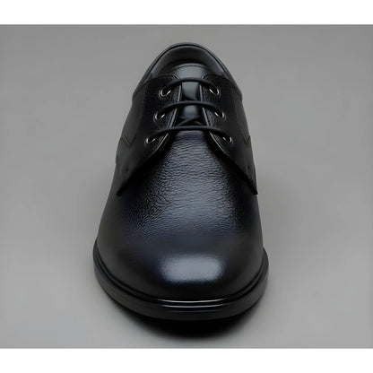 Onyx Men's Synthetic Leather Solid Lace-Up Formal Shoes