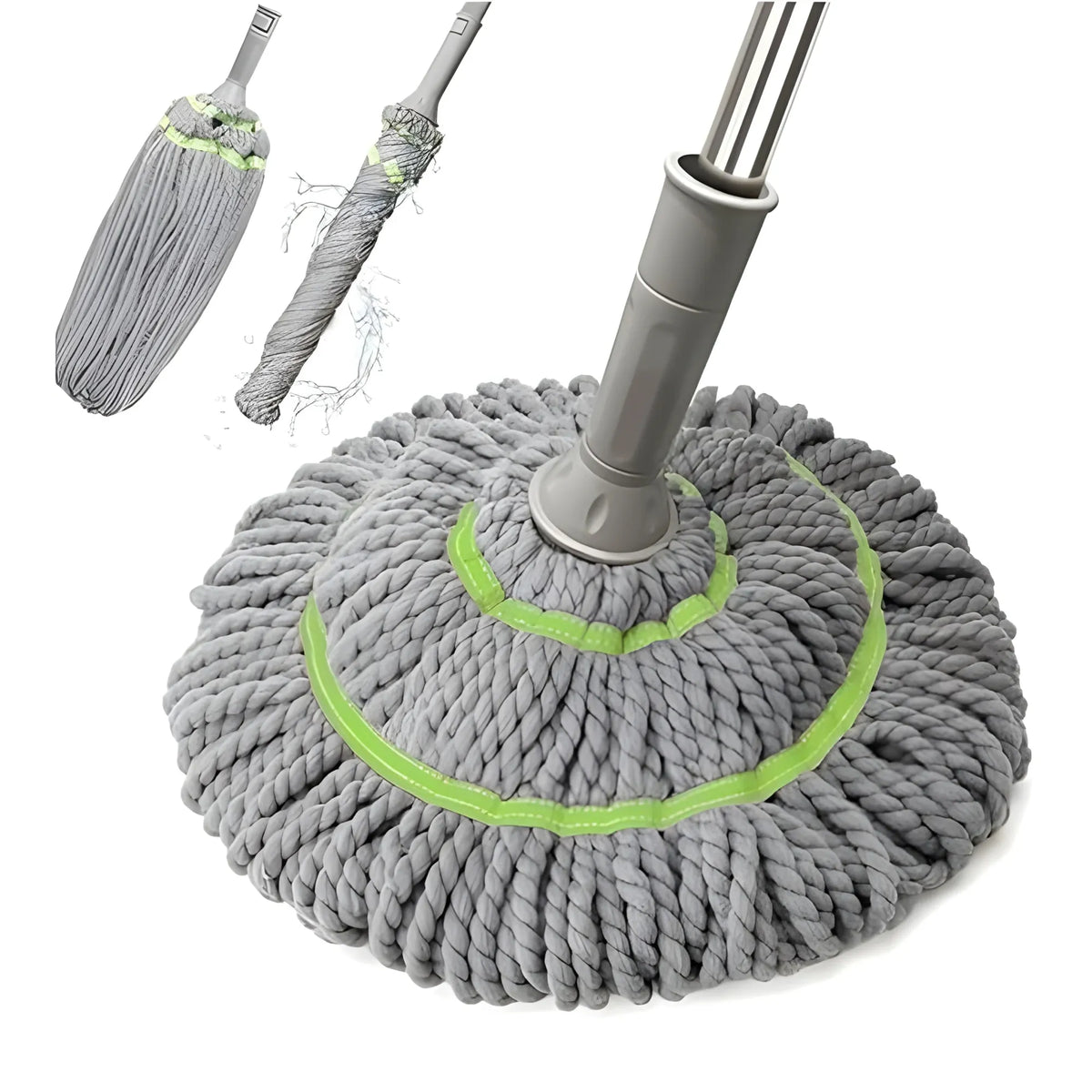 Slate Essential Microfiber Twist Mop for Floor Cleaning