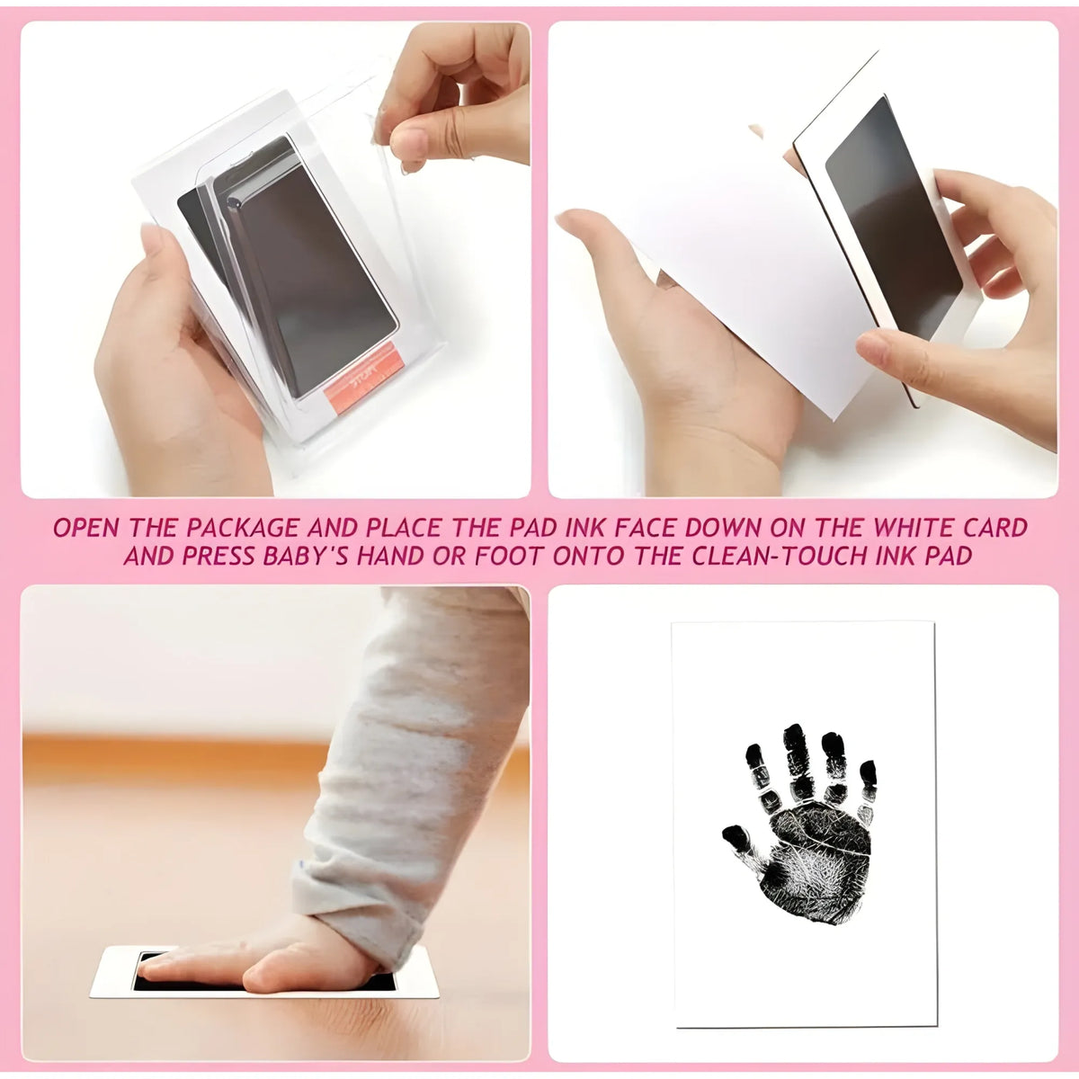 Pearl Essential Baby Hand and Footprint