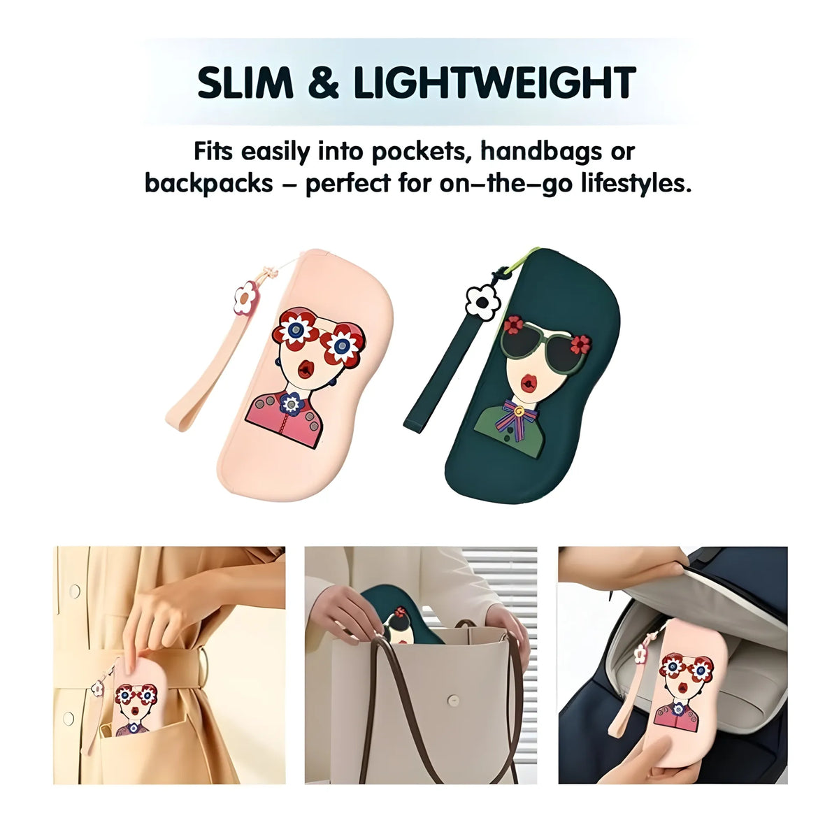 Prism Essential Silicone Cute Sunglass Case