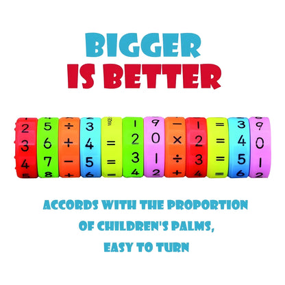 Prism Essential Plastic & Magnet Magnetic Math Block Learning Toy