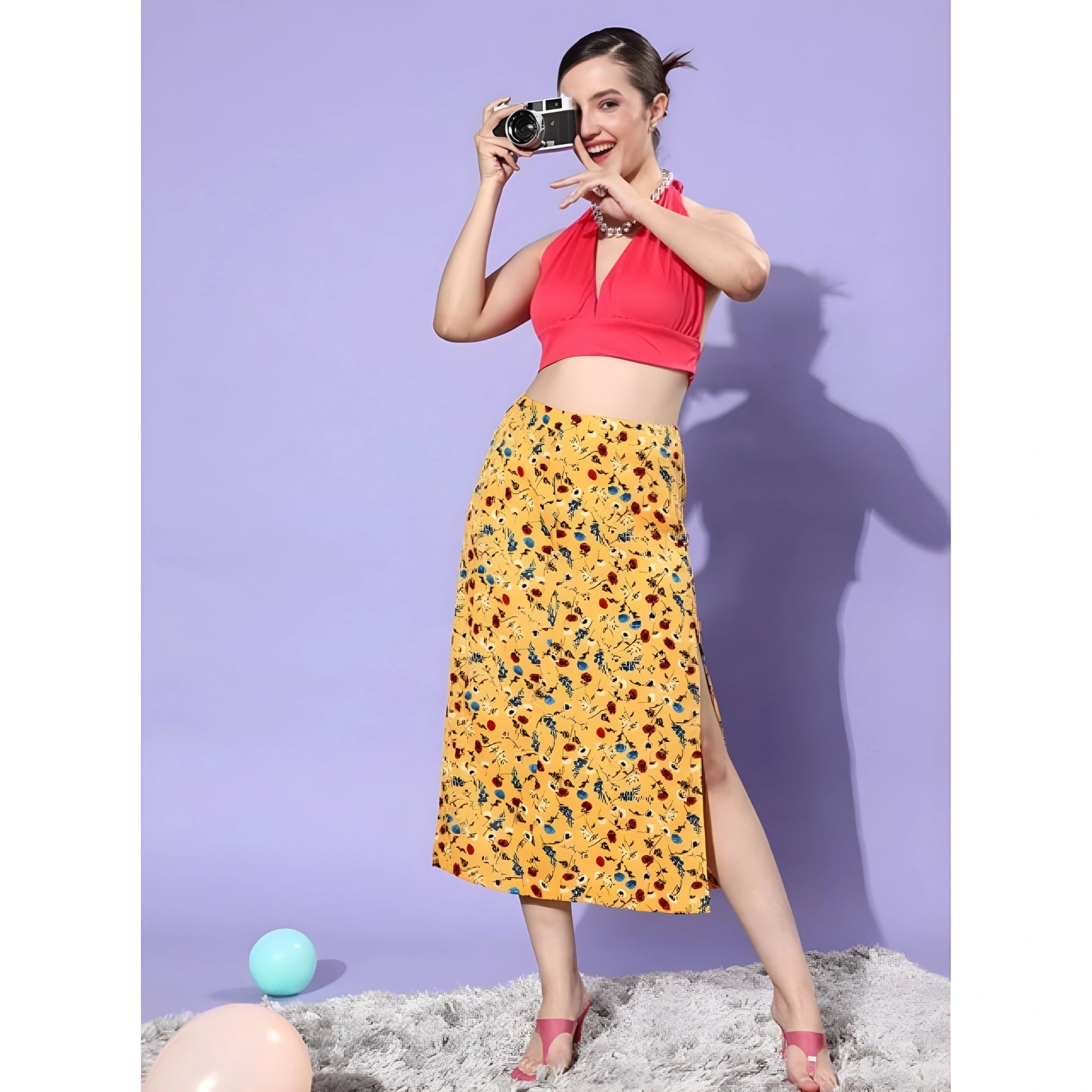 Nova Floral Skirt