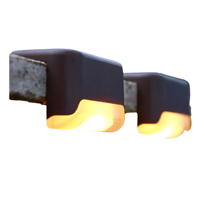 Onyx Essential Pack of 4 Stair Deck Solar Light