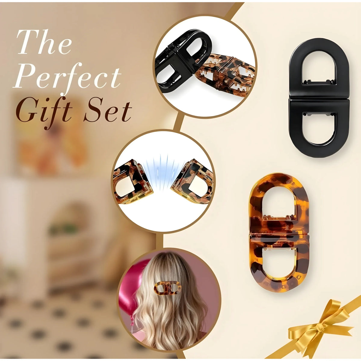 Prism Essential Plastic Magnetic Hair Clip