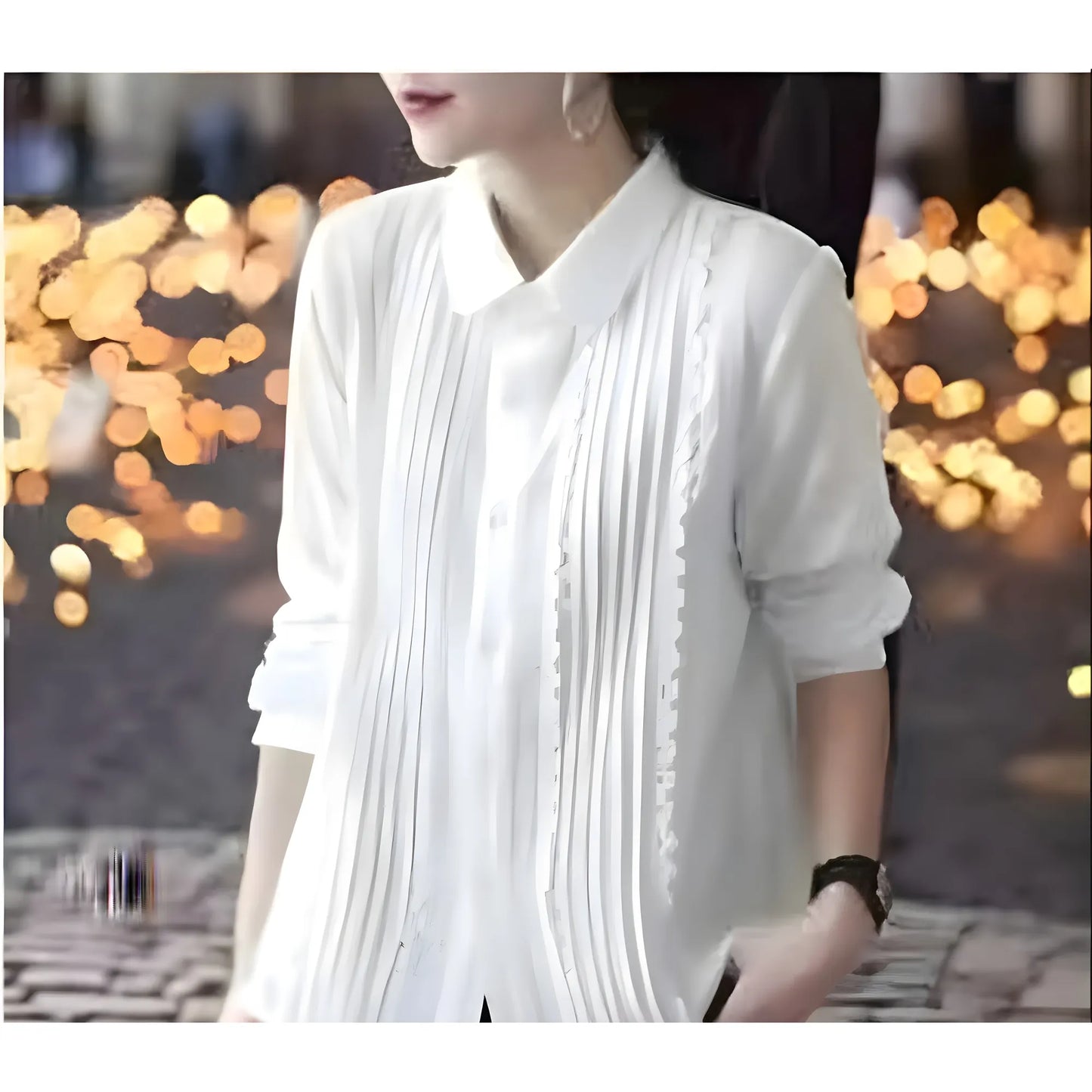 Alina Solid Shirt Top