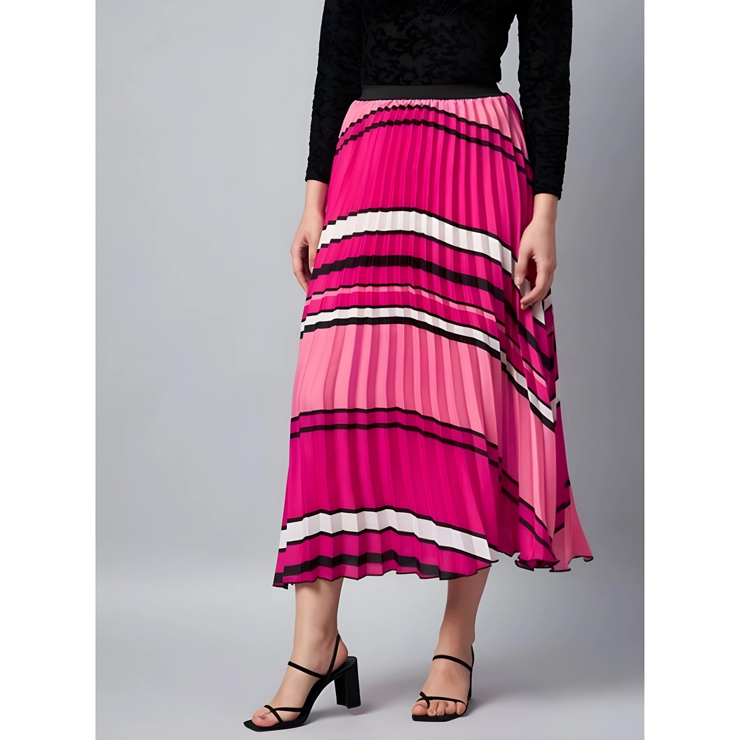 Rhea Pleated Skirt