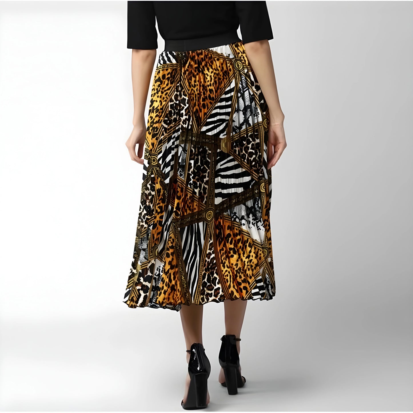 Pearl Pleated Skirt