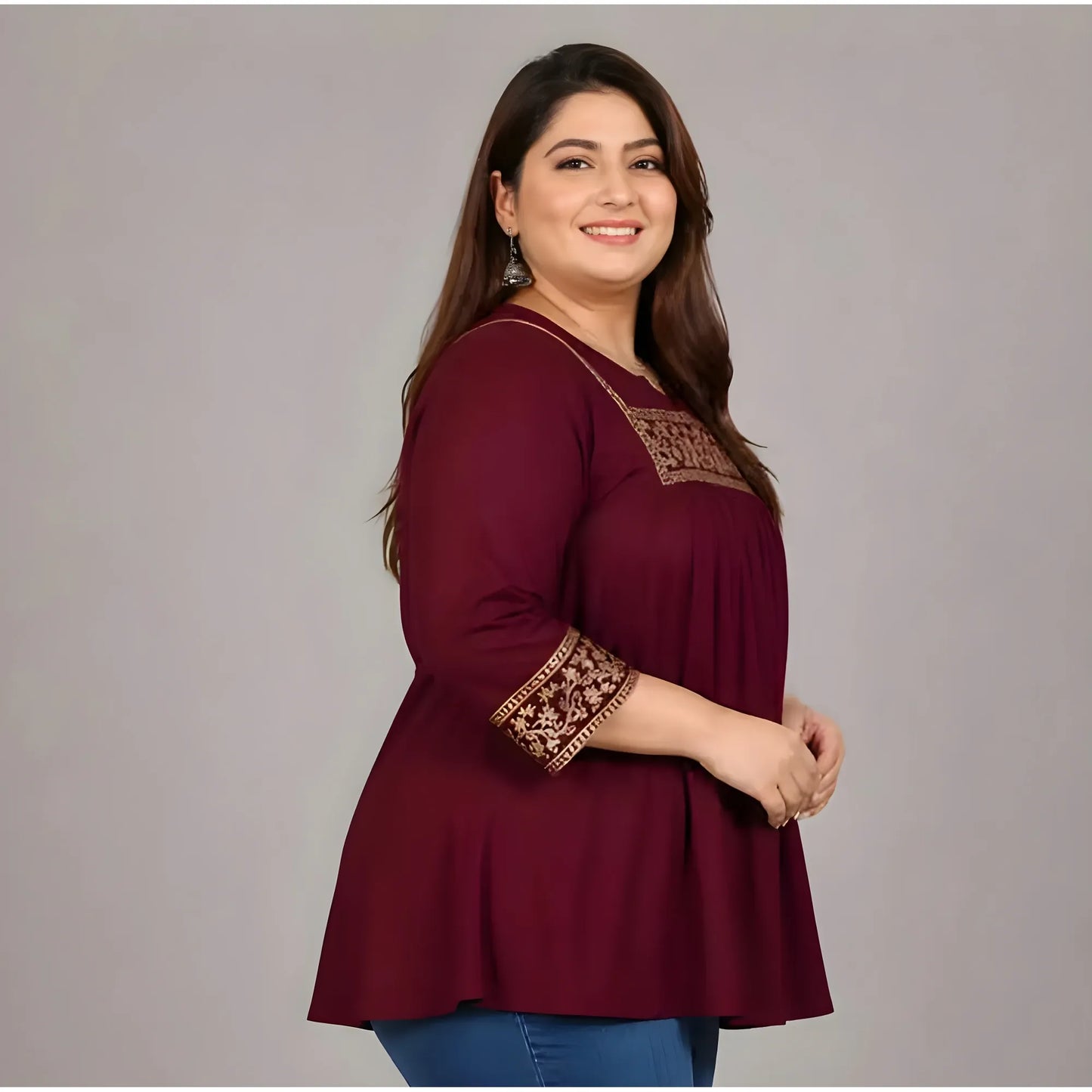 Faye Ethnic Motif Tunic