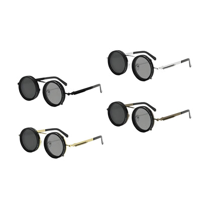 Onyx Essential Metal Adjustable Tint Sunglasses
