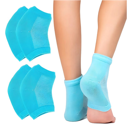 Sapphire Essential Half Gel Cotton Heel Socks