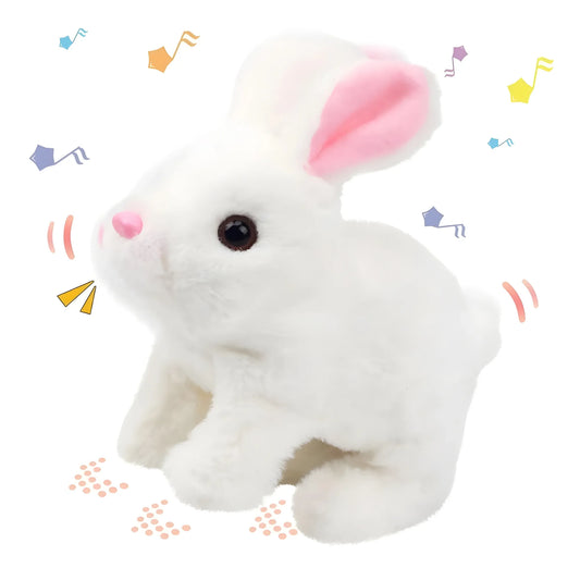 Walking And Talking Rabbit (White)