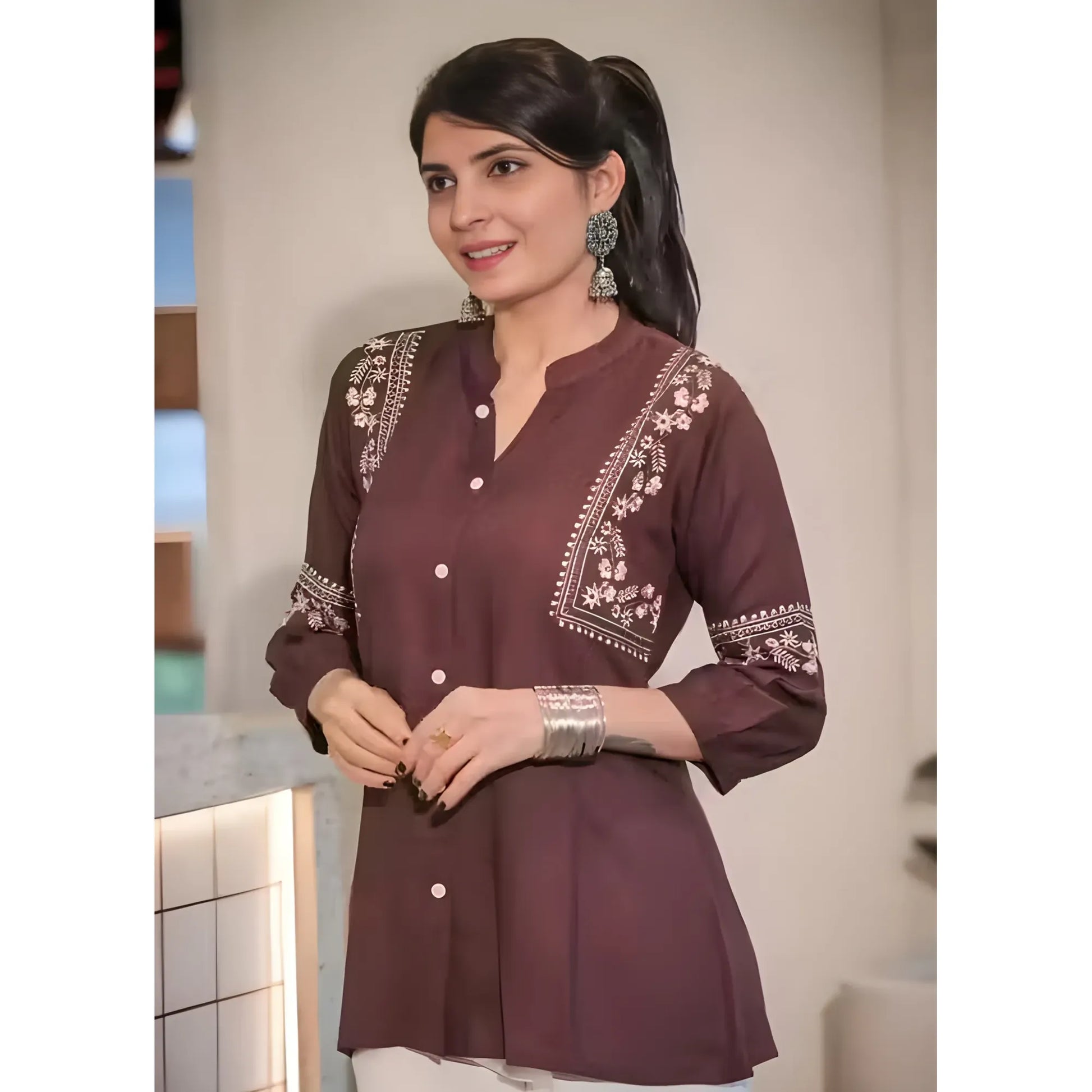Belle Floral Tunic